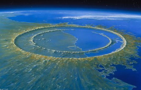 El cráter de Chicxulub